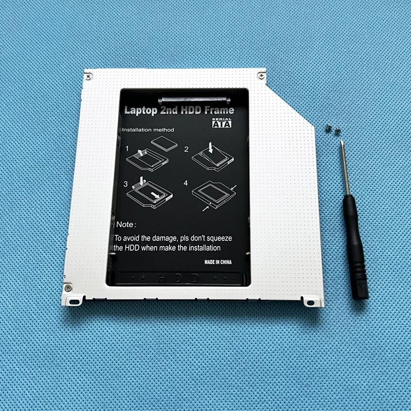 ˷̴ 9.5MM 2 ° HDD ĳ SATA SSD HDD ̽ ,  ƺ   2009-2012 A1278 A1286 A1287 Optibay, 3 2.5 ġ
